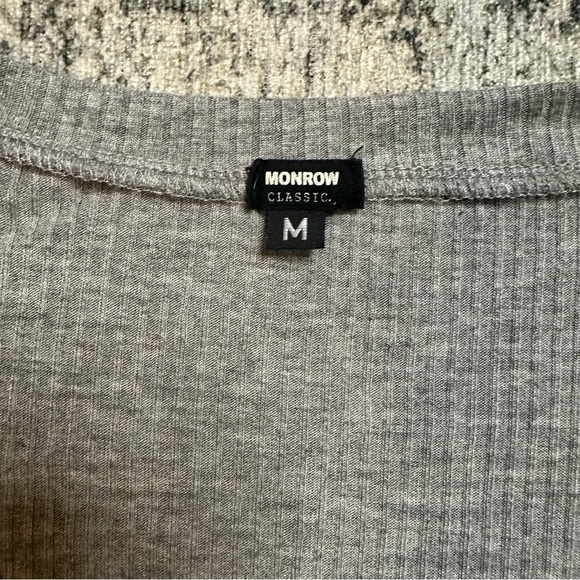 Revolve Monrow Classic Cold Shoulder Tee - Picture 2 of 3